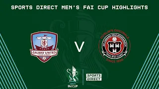 Sports Direct Men's FAI Cup Semi-Final | Galway United 0-1 Bohemians | Highlights