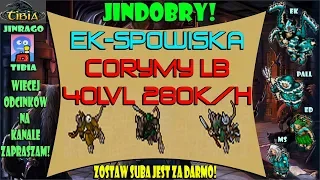 Tibia - Corymy Liberty Bay EK-spowsika (40lvl+ 280k/h)