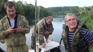 Радиолюбительский сплав по реке Сосна