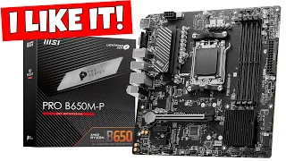 AM5 MATX Bargain MSI Pro B650M-P Motherboard Unboxing & Overview