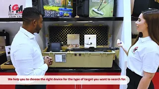 Metal Detectors Gold Master Showroom in UAE