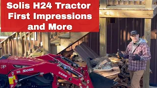 SOLIS H24 COMPACT TRACTOR FIRST IMPRESSIONS AND MORE