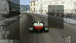 Ayrton Senna's 1988 Monaco race setup in Assetto Corsa