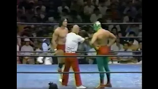 Ricky Steamboat vs Mil Mascaras 1981 08 22