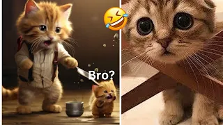 Funny Animals 2024 😂 New Funny Videos 2023 😍Cutest Cats and Dogs 🐱🐶 Funny Cat and Dogs Video Part 44