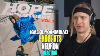 j-hope (BTS) 'NEURON (with Gaeko, yoonmirae)  | reaction | Проф. звукорежиссер смотрит