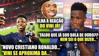 🚨 NOSSA! Os PRINCIPAIS JORNAIS DO MUNDO SE DERRETEM POR VINI JR e pelo REAL MADRID (BOLA DE OURO)