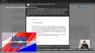 Dating propesor, nag-sorry matapos niyang ipangalan sa kaniya ang thesis ng dati niyang... | UB