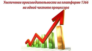 Увеличение производительности на платформе 1366, действенный метод (частота северного моста NB)