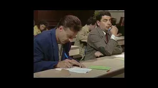 Mr bean at exam hall