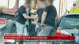 Autobraucēji aiztur dzērājšoferi