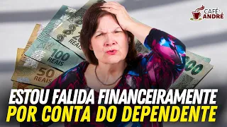 ESTOU FALIDA FINANCEIRAMENTE POR CAUSA DO DEPENDENTE| CAFÉ COM ANDRÉ #553