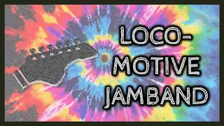 Locomotive Jam Band Guitar Backing Track in D Mixolydian