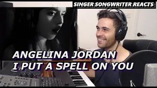 ANGELINA JORDAN - I Put A Spell On You | Singer Songwriter REACTION