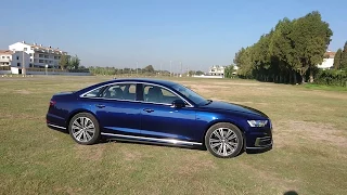 Первый взгляд на новый Audi A8 2018