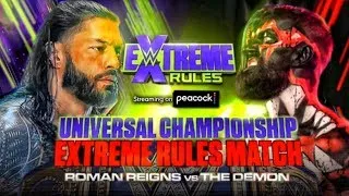 WWE Extreme Rules 2021 Official And Full Match Card
