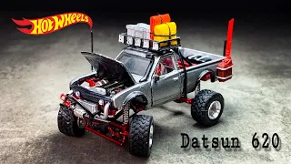 Datsun 620 pick up Lifted Hot Wheels custom