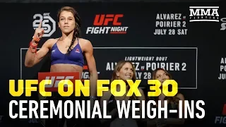 UFC on FOX 30 Ceremonial Weigh-In Highlights - MMA Fighting