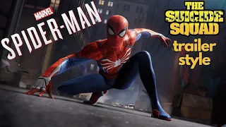 Spider-Man PS4 trailer - (THE SUICIDE SQUAD – Official “Rain” Trailer style)