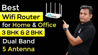 Best Wifi Router for Home & office upto 1800 sq. feet | Setup Review & Unboxing | Bharat Jain