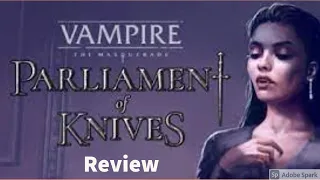 Vampire: The Masquerade — Parliament of Knives Review