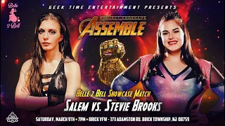 Salem vs Stevie Brooks (Women's Wrestling)