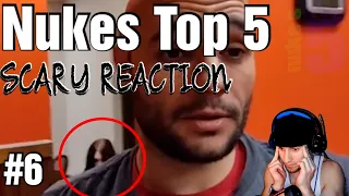 Nukes Top Scary Ghost Videos to CRY Yourself to Sleep REACTION