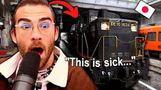 HasanAbi reacts to a Train Ride into Japan's Past