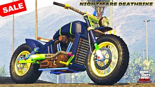 Nightmare Deathbike STRONG ENOUGH? Review & Best Customization | GTA 5 Online SALE | NEW! Arena War