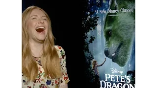 Bryce Dallas Howard | PETE'S DRAGON | with Scott Carty