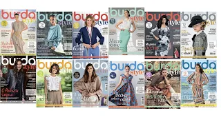 Burda 2020 | ALL THE LINE DRAWINGS | Sewing Inspiration | Extended Video