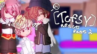 : [TCFSV react to...] : [part 2 ] : [a fanfiction made by bonessandthebees] : [I hope you enjoy] :