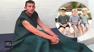 Bodycam: Ohio Dad Accused of Gunning Down 3 Sons Calmly Listens to 21-Count Indictment