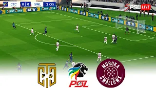 🔴CAPE TOWN CITY vs MOROKA SWALLOWS LIVE TODAY DSTV PREMIERSHIP 23/24 Match Day 17 ⚽Football Gameplay