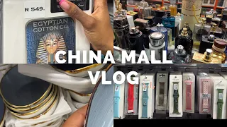 JHB China Mall visit, Apple Watch straps, sheets, perfume and more