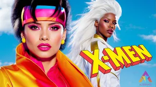 AI-Generated Realistic X-Men Cartoon Characters | Stunning Movie Stills