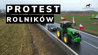 Rolniczy protest w Kłodzku - Relacja Zielony ład! Ukraina.