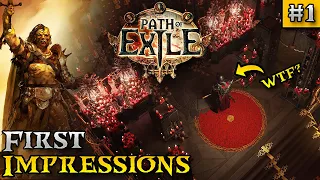 Diablo 4 Player Tries Path of Exile For The First Time - Act 1