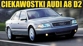 Audi A8 D2 - LEPSZA od BMW E38 (jeśli chodzi o bagażnik) Ciekawostki