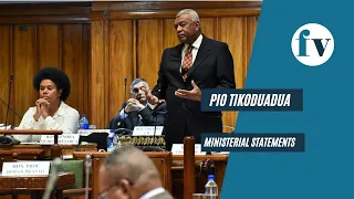 Ministerial Statement: Pio Tikoduadua | 24/03/2021