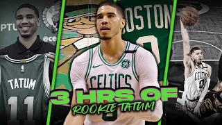 3 Hours Of Rookie Jayson Tatum Highlights 🔥🍀