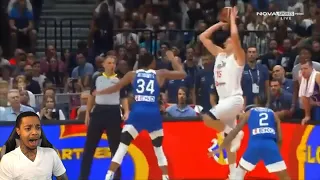 FlightReacts To Giannis vs Jokic Greece vs Serbia Full Highlights FIBA World Cup 2023 Qualifiers!