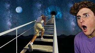 I Found A STAIRWAY To SPACE In GTA 5.. (GTA 5 Mods)