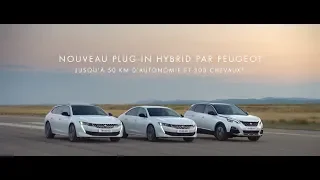 Publicité Peugeot 508 & 3008 Plug-in HYbrid - Film presse officiel - 2018 ( www.feline.cc )