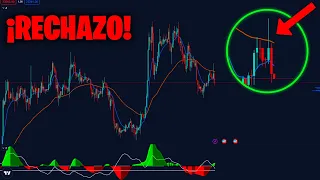 ¡BITCOIN RECHAZA ESTA ZONA! 😰 (Debes Verlo...) Analisis con estrategia de TRADINGLATINO