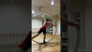 Cyr Wheel acrobatics