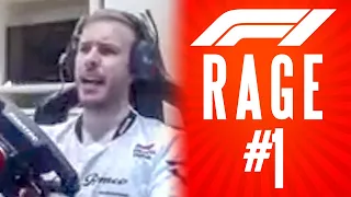 F1 Game Rage Compilation #1