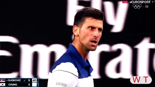Novak Djokovic vs Hyeon Chung Match Highlights AO 2018 (4R)...(HD)