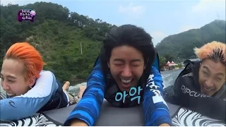 【TVPP】Kwanghee(ZE:A) - Dropped from the boat, 광희(제국의아이들) - 팡팡보트에서 날아가버린 광희 @ Infinite Challenge