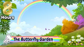 Sleep Meditation for Kids | 8 HOURS THE BUTTERFLY GARDEN | Sleep Story for Children